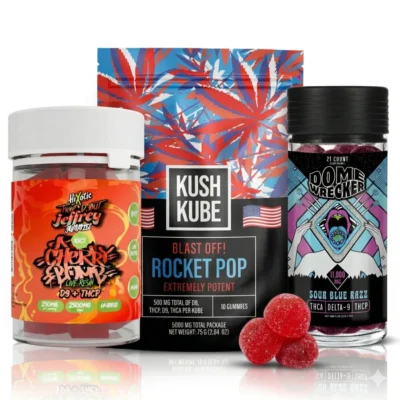 Heavy Hitter THC Gummy Bundle - Ultra Potent THC Edibles - Max Strength