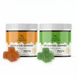 Royal Remedies 50mg Delta 8 THC Gummies - Green Apple + Tangerine Bottles