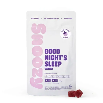 Good Night's Sleep CBD+CBN Gummies by Snoozy - THC Free