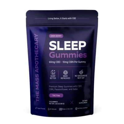 Mass Apothecary Sleep Gummies with CBD + CBN